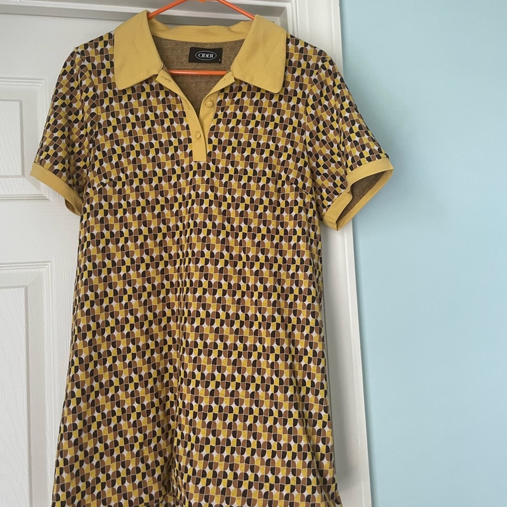 Retro dress from cider